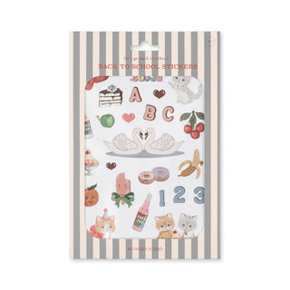 Konges Slojd Стикери BACK TO SCHOOL - swan