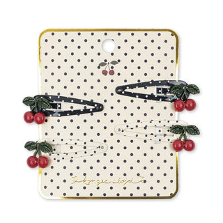 Konges Slojd Комплект от 4 фиби за коса CHERRY DOT