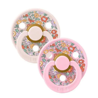 Биберони BIBS Liberty COLOUR Oscar Meadow - Petal Mix, 2 бр.