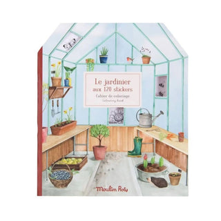 Книжка за оцветяване със стикери The Gardener