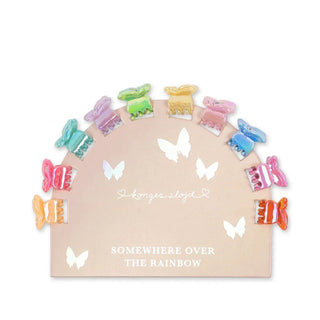 Konges Slojd Мини щипки за коса Butterfly, 10бр.