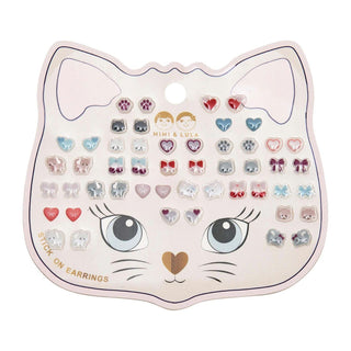 Mimi & Lula Обеци стикери Kittybow
