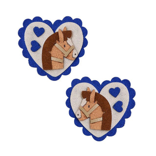 Mimi & Lula Фиби Pony scalloped heart salon