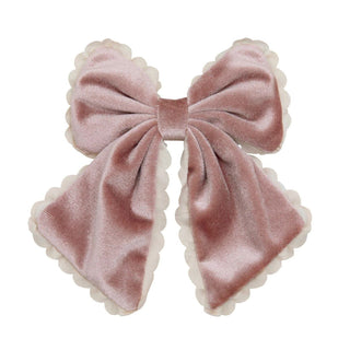 Mimi & Lula Шнола Scalloped edge velvet bow