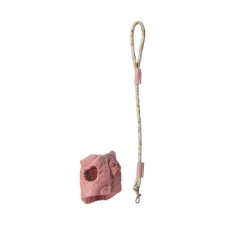 Maileg Pet supply, Harness and leash - Rose