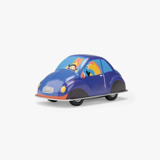 Синя фрикционна количка, Metal toys