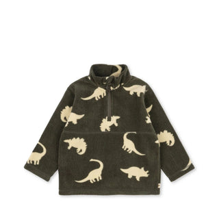Konges Slojd Детски пуловер TAVI, dino silhouette