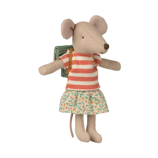 Maileg Tricycle mouse, Big sister - Green