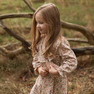 Рокля с Дълъг Ръкав Safari Flower