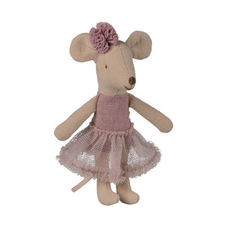Maileg Ballerina mouse, Little sister - Heather