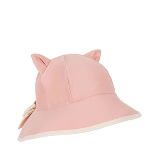 Konges Slojd Детска шапка за слънце KITTY, powder pink