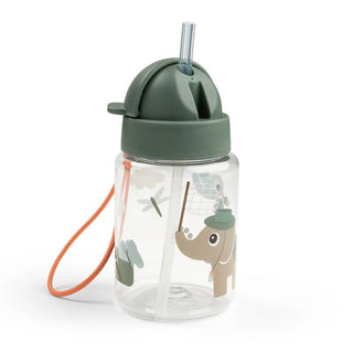 Бутилка със Сламка Tiny Trails Green 280 мл