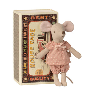 Maileg, Big sister mouse in matchbox