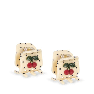Konges Slojd Комплект от 2 щипки за коса CHERRY DOT