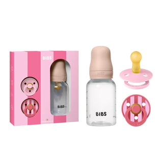 BIBS Подаръчен Сет Baby Sprinkle - 0-6 месеца, Blush