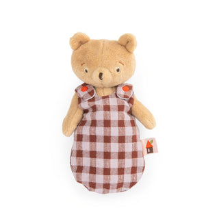 Moulin Roty Малка мека играчка Emile the little bear, The Minouchkas