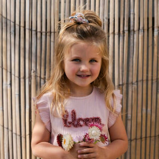 Скрънчита Meadow Flowers/Denim Blue Stripe, 2 бр.