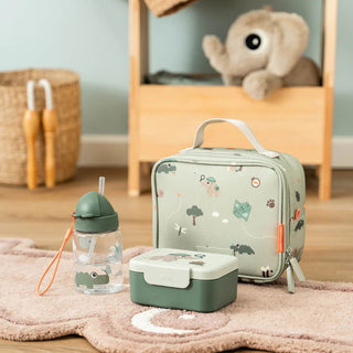 Бутилка със Сламка Tiny Trails Green 280 мл