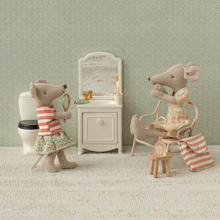 Maileg Tricycle mouse, Big sister - Green