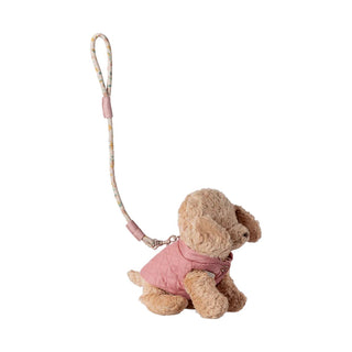 Maileg Pet supply, Harness and leash - Rose