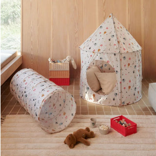 LIEWOOD Сгъваем тунел EMMANUEL, Peach / Sea shell