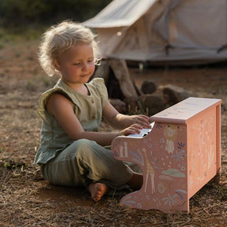 Дървено пиано - Pink - Safari Friends FSC