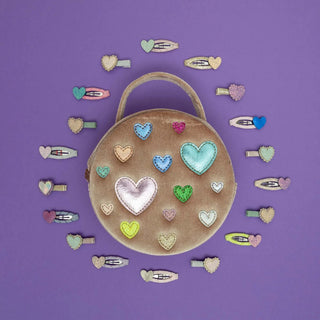 Mimi & Lula Чанта Scatter heart velvet