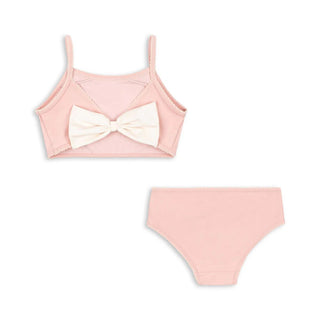 Konges Slojd Детски бански от две части KITTY, powder pink