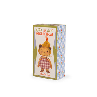 Мека играчка Emile the little bear, The Minouchkas