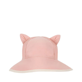 Konges Slojd Детска шапка за слънце KITTY, powder pink
