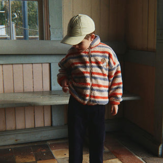 Konges Sløjd Детско яке Jody - tangerine stripe