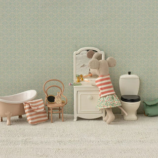 Maileg Tricycle mouse, Big sister - Green