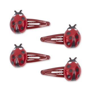 Konges Slojd Комплект от 4 фиби за коса LADYBUG