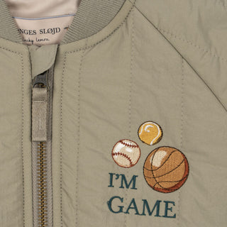 Konges Sløjd Детско яке бомбър Juno - laurel oak