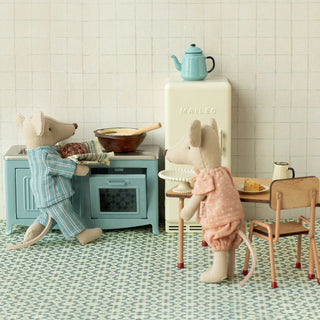Maileg Кухня, Mouse - Blue