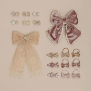 Mimi & Lula Шнола Scalloped edge velvet bow