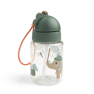 Бутилка със Сламка Tiny Trails Green 280 мл