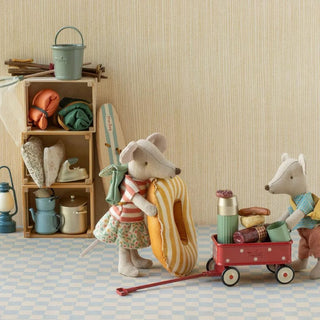 Maileg Tricycle mouse, Big sister - Green