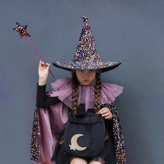 Шапка на вещица Dazzle sequin