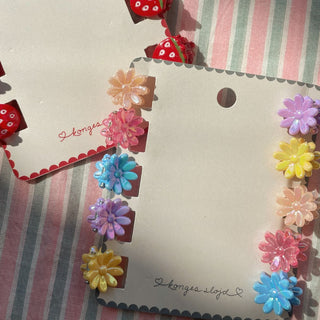 Konges Slojd Мини щипки за коса Flower