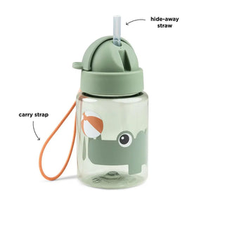 Бутилка със сламка Playground Green 280 мл