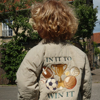 Konges Sløjd Детско яке бомбър Juno - laurel oak