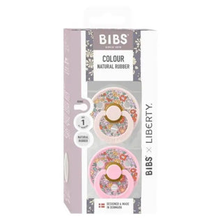 Биберони BIBS Liberty COLOUR Oscar Meadow - Petal Mix, 2 бр.