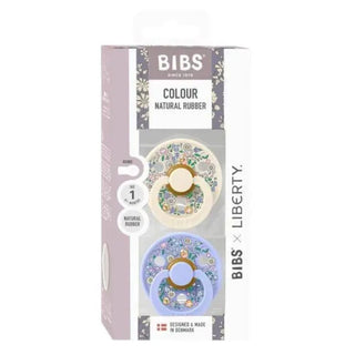 Биберони BIBS Liberty COLOUR Chloe Meadow - Ivory Mix, 2 бр.