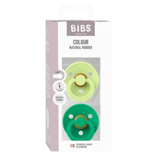 Биберони BIBS COLOUR, Matcha/Cactus, 2 бр.