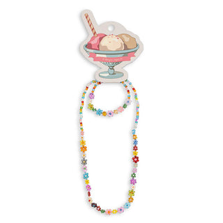 Konges Slojd Комплект колие и гривна Flower Field