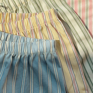 Konges Sløjd Комплект от 3 детски шорти ASLI - basil/orchid/bleu stripe