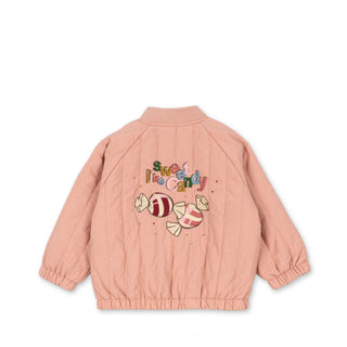 Konges Sløjd Детско яке бомбър Juno - cameo brown