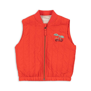 Konges Sløjd Детски елек Juno - fiery red