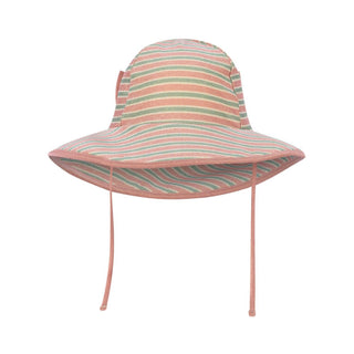 Konges Slojd Детска шапка за слънце BOWWOW, blush stripe